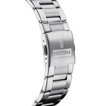 Montre FESTINA timeless chronograph homme chronographe, bracelet acier - vue D1