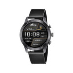 Montre LOTUS smartwatch homme connecté, bracelet acier noir - vue 1