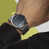 Montre LOTUS smartwatch homme connecté, bracelet acier noir - vue Vporté 1
