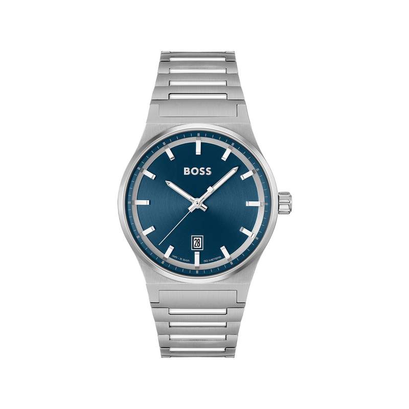 Montre BOSS sport lux homme bracelet acier - vue 1