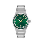 Montre BOSS sport lux homme bracelet acier - vue 1