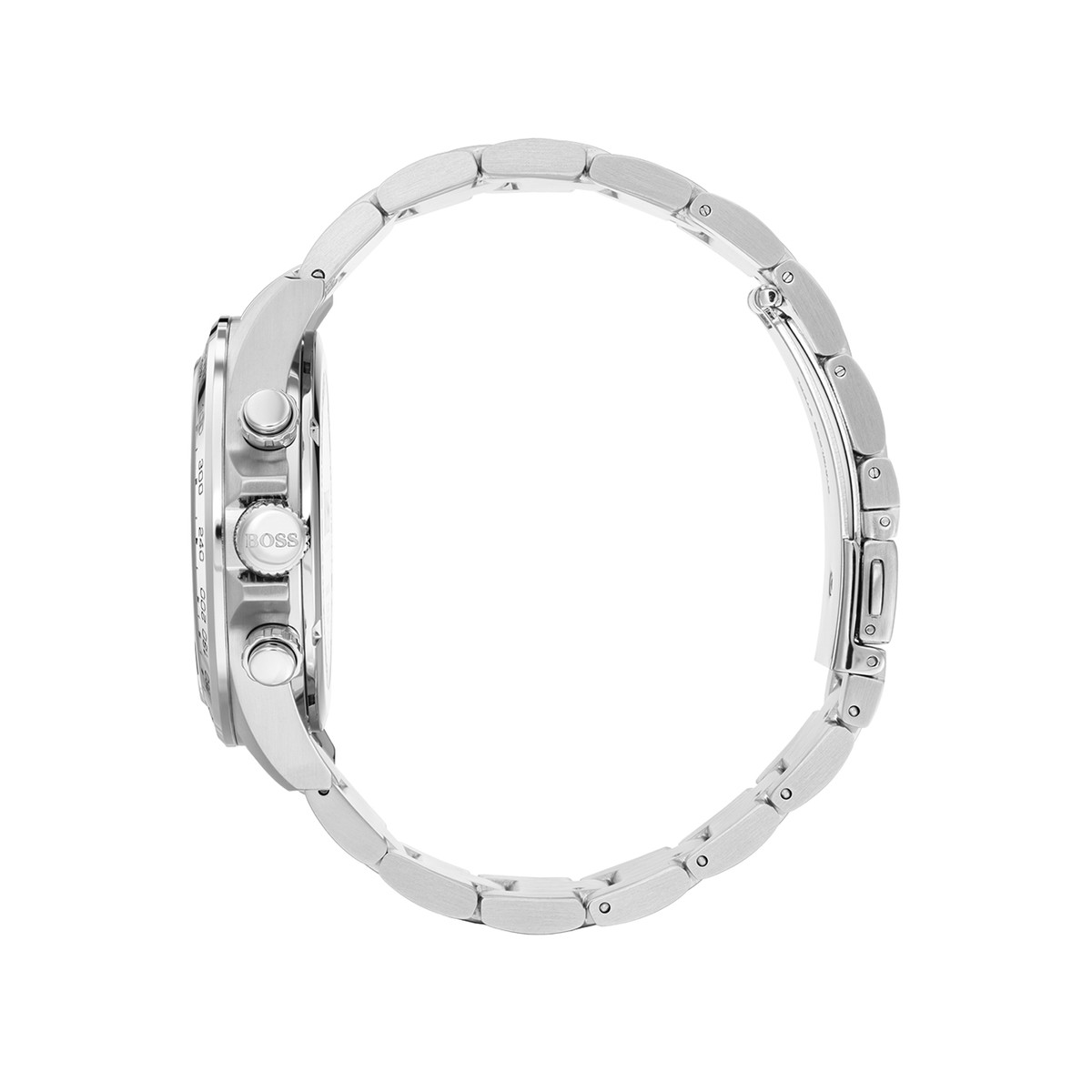 Montre BOSS sport lux homme chronographe, bracelet acier - vue 2