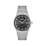 Montre BOSS sport lux homme automatique, bracelet acier argent - vue 1