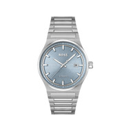 Montre BOSS sport lux homme automatique, bracelet acier
