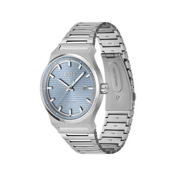 BOSS sport lux men's automatic watch, stainless steel bracelet