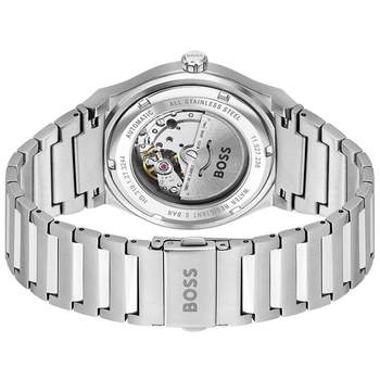 BOSS sport lux men's automatic watch, stainless steel bracelet