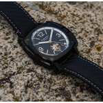 Montre HUMBERT-DROZ hd10 homme automatique, bracelet cuir noir - vue D1