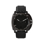 Montre HUMBERT-DROZ hd11 homme automatique, bracelet cuir noir - vue 1
