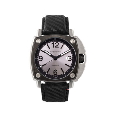 Montre HUMBERT-DROZ hd11 homme automatique, bracelet cuir noir - vue 1