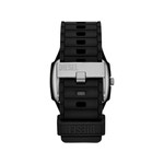 Montre DIESEL cliffhanger 2.0 homme bracelet silicone noir - vue 3