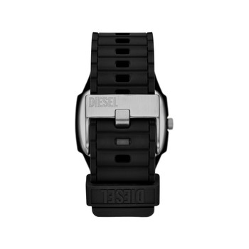 DIESEL cliffhanger 2.0 men's watch black silicone bracelet