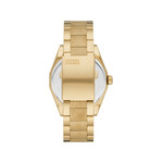 Montre DIESEL scraper homme bracelet acier inoxydable doré - vue 3