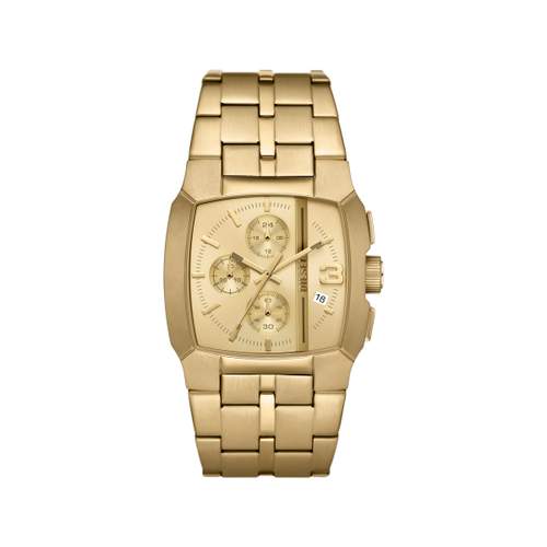 Montre DIESEL cliffhanger homme bracelet acier inoxydable doré