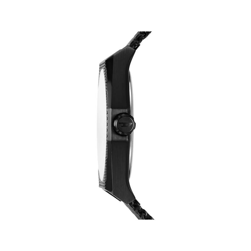 Montre DIESEL scraper homme bracelet acier inoxydable noir - vue 2