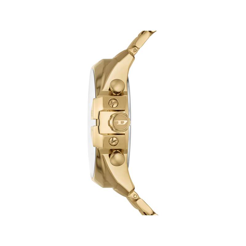 Montre DIESEL mega chief homme bracelet acier inoxydable doré - vue 2