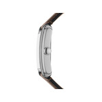Montre FOSSIL carraway homme bracelet cuir marron - vue 2