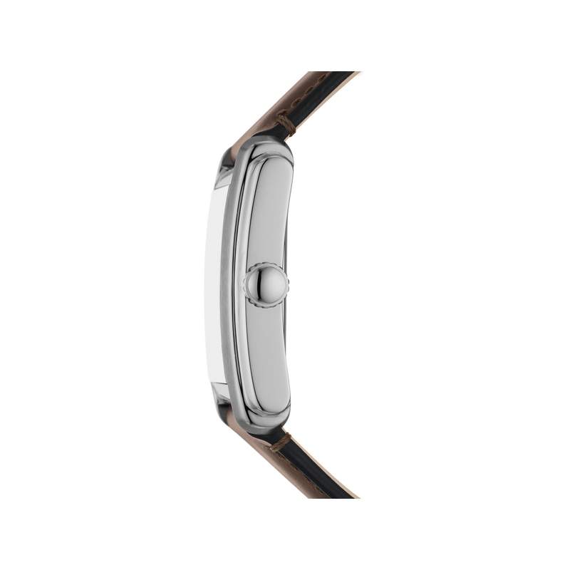 Montre FOSSIL carraway homme bracelet cuir marron - vue 2
