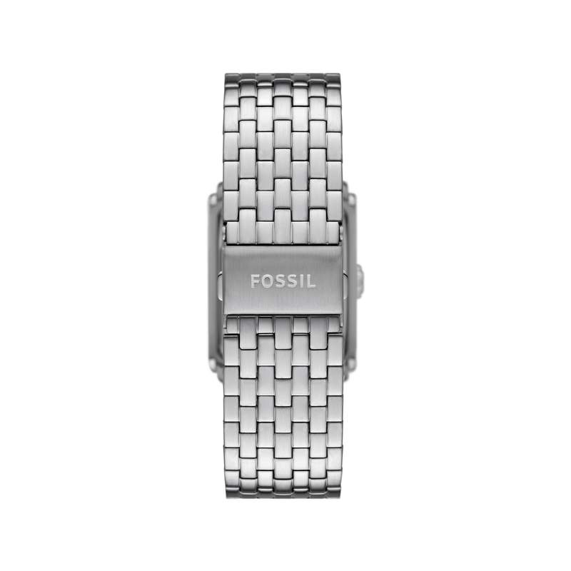 Montre FOSSIL carraway homme bracelet acier inoxydable argent - vue 3