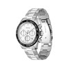 Montre BOSS sport lux homme chronographe bracelet acier inoxydable argent - vue V2