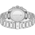 Montre LACOSTE homme bracelet acier inoxydable argent - vue 3