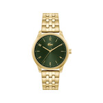 Montre LACOSTE homme acier bracelet acier inoxydable doré jaune - vue 1