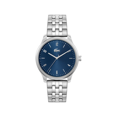 Montre LACOSTE homme bracelet acier inoxydable argent