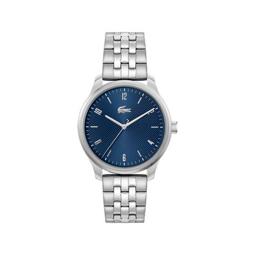 Montre LACOSTE homme bracelet acier inoxydable argent