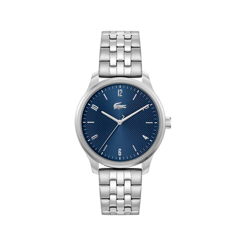 Montre LACOSTE homme bracelet acier inoxydable argent - vue 1