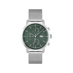 Montre LACOSTE homme bracelet acier inoxydable argent - vue 1