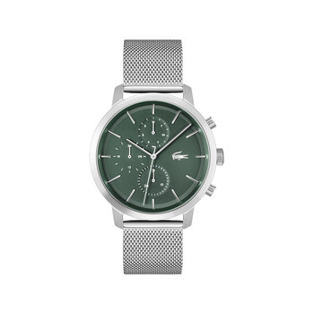 Montre LACOSTE homme bracelet acier inoxydable argent