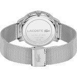 Montre LACOSTE homme bracelet acier inoxydable argent - vue 3