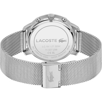 Montre LACOSTE homme bracelet acier inoxydable argent