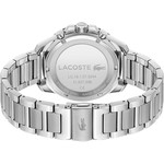 Montre LACOSTE homme bracelet acier inoxydable argent - vue 3