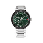Montre TOMMY HILFIGER homme bracelet acier inoxydable argent - vue 1