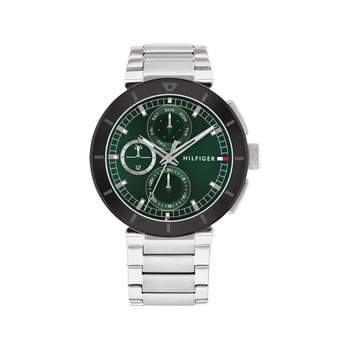 Montre TOMMY HILFIGER homme bracelet acier inoxydable argent