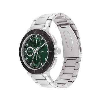 Montre TOMMY HILFIGER homme bracelet acier inoxydable argent