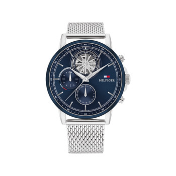Montre TOMMY HILFIGER homme bracelet acier inoxydable argent