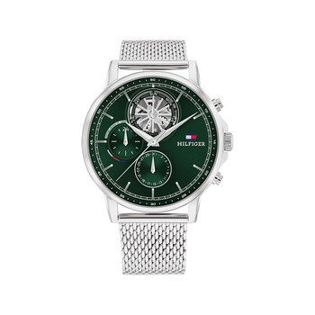 Montre TOMMY HILFIGER homme bracelet acier inoxydable argent