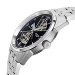 Montre LIP homme automatique, bracelet métal argent - vue D2