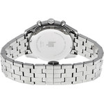 Montre LIP homme chronographe, bracelet métal argent - vue 3