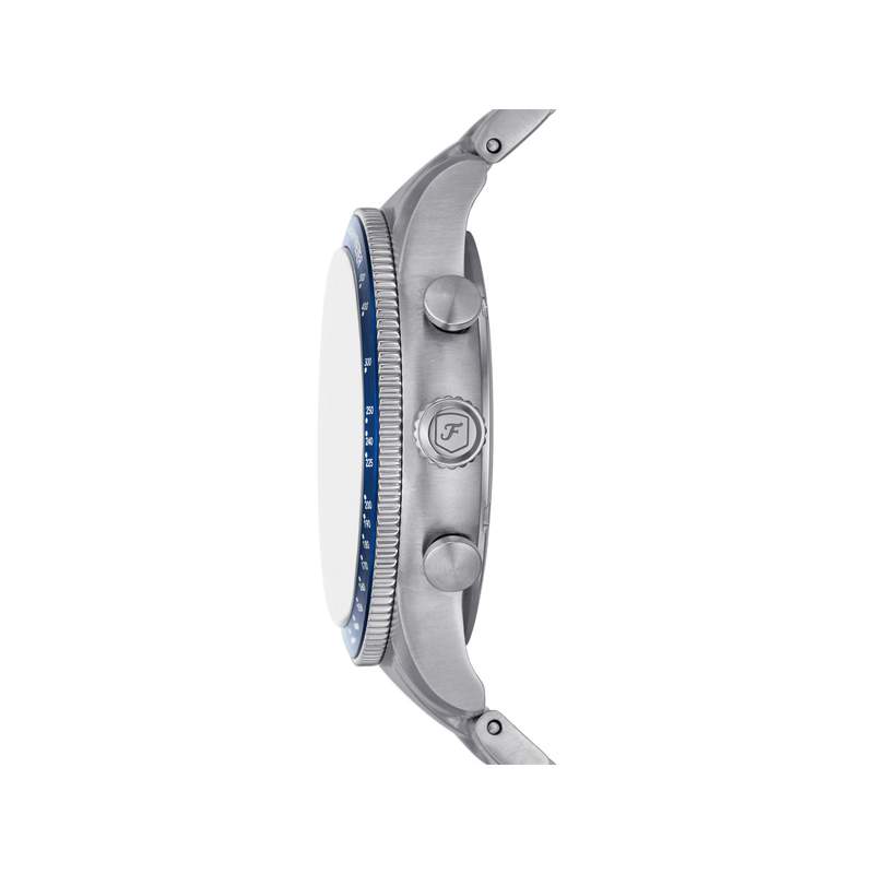 Montre FOSSIL sport tourer homme bracelet acier inoxydable argent - vue 2