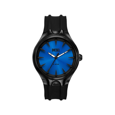 Montre DIESEL streamline homme bracelet silicone noir