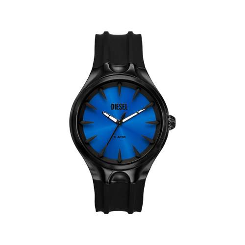 Montre DIESEL streamline homme bracelet silicone noir