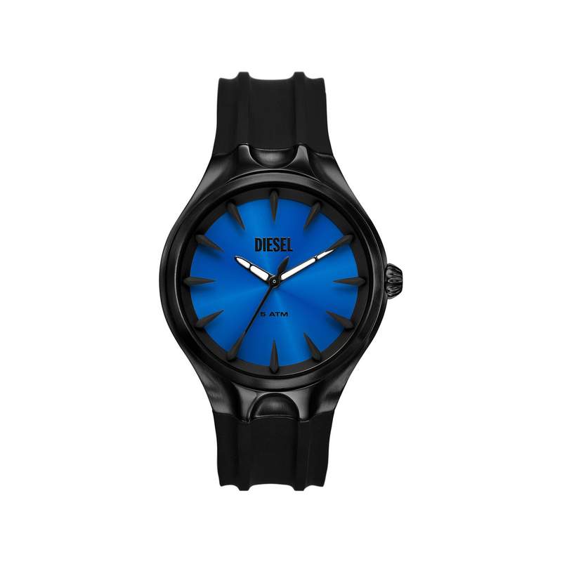 Montre DIESEL streamline homme bracelet silicone noir - vue 1