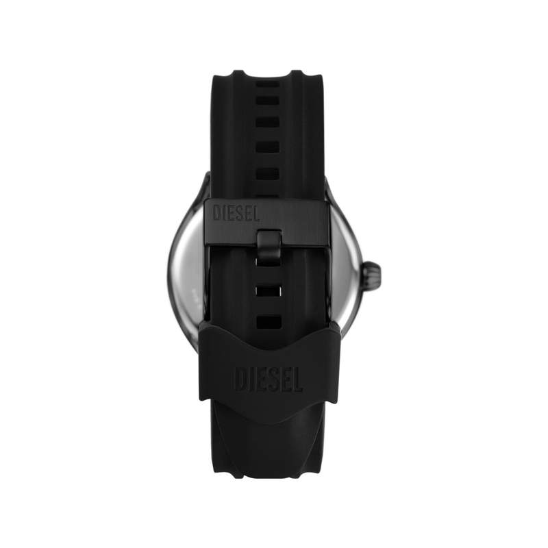 Montre DIESEL streamline homme bracelet silicone noir - vue 3