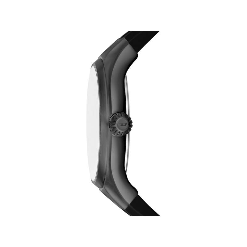 Montre DIESEL streamline homme bracelet silicone noir - vue 2