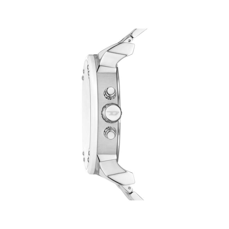 Montre DIESEL the daddies homme bracelet acier inoxydable gris clair - vue 2