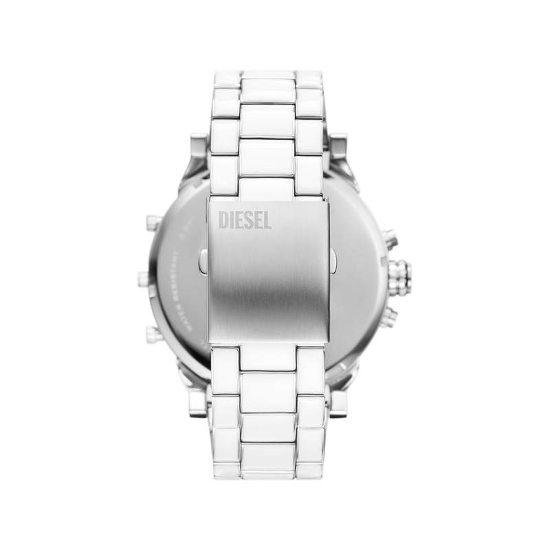 Montre DIESEL the daddies homme bracelet acier inoxydable gris clair - vue 3