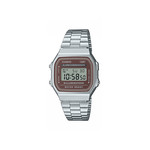 Montre CASIO VINTAGE homme bracelet acier inoxydable - vue 1