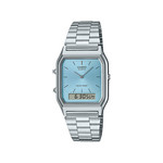 CASIO VINTAGE Men's Watch with Stainless Steel Strap - View 1